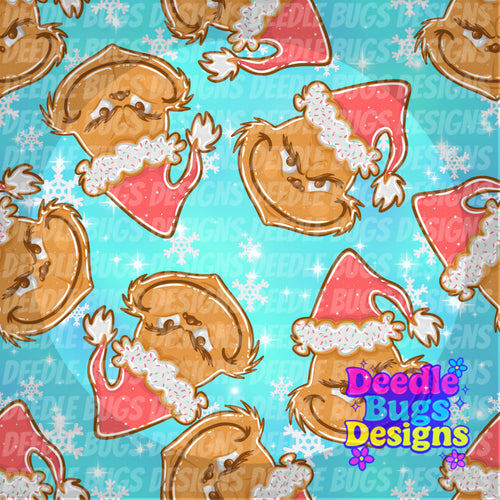 Gingerbread Mean Green