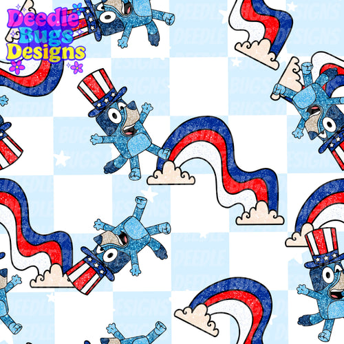 Patriotic Heeler