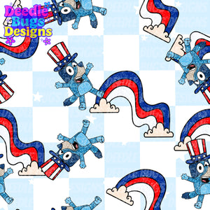 Patriotic Heeler
