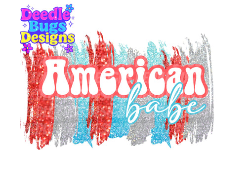 American Babe PNG