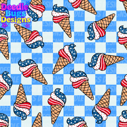 Patriotic Ice Cream