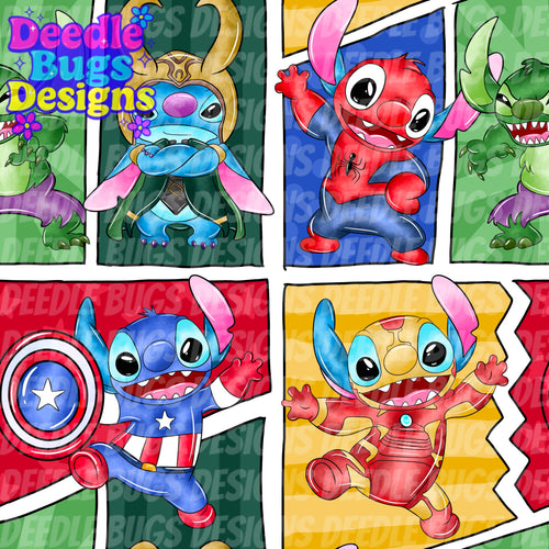 Alien Super Heroes