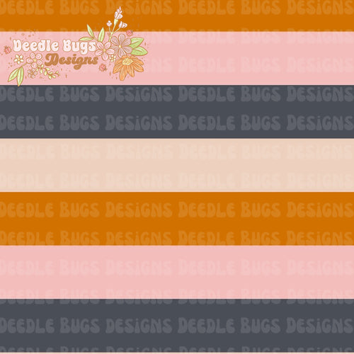 Boho Ghosts Stripe