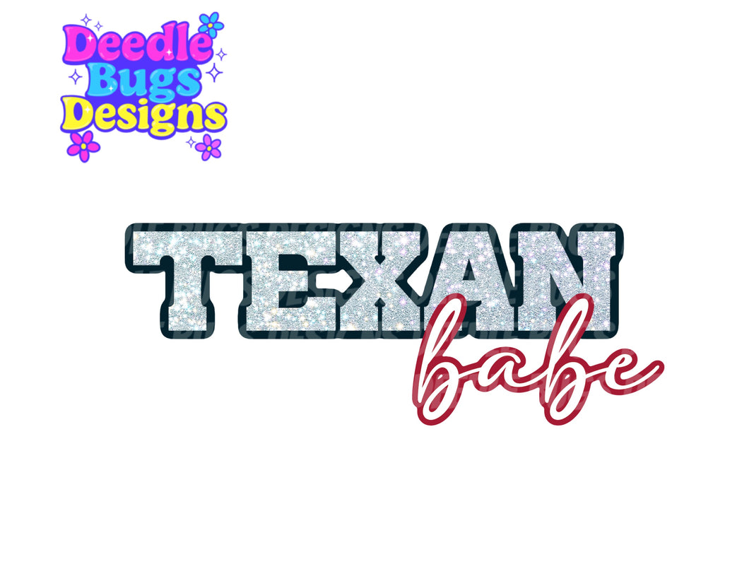 Texan Babe PNG