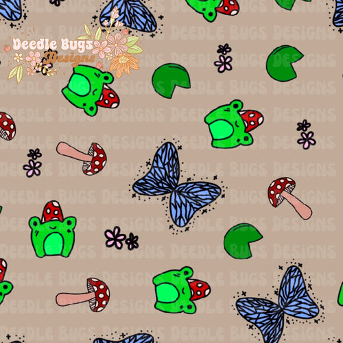 Cottagecore Frogs
