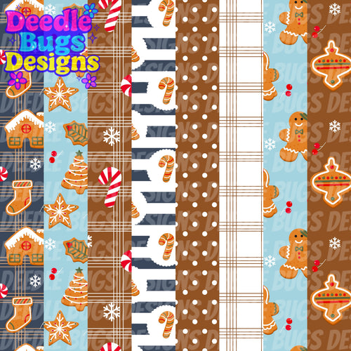 Gingerbread Stripe