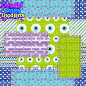 Monsters Patchwork