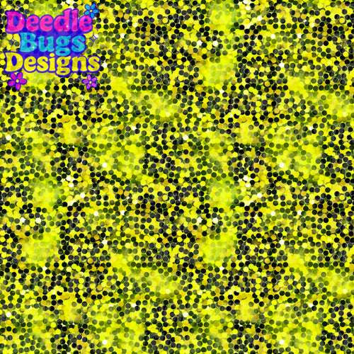 Neon Yellow Sequins