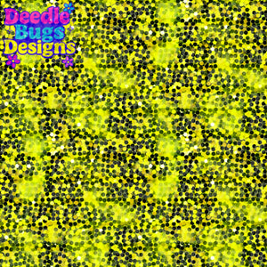 Neon Yellow Sequins