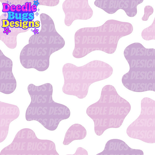 Muted Cow Print