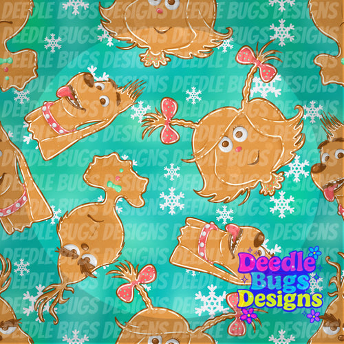 Gingerbread Mean Green & Friends
