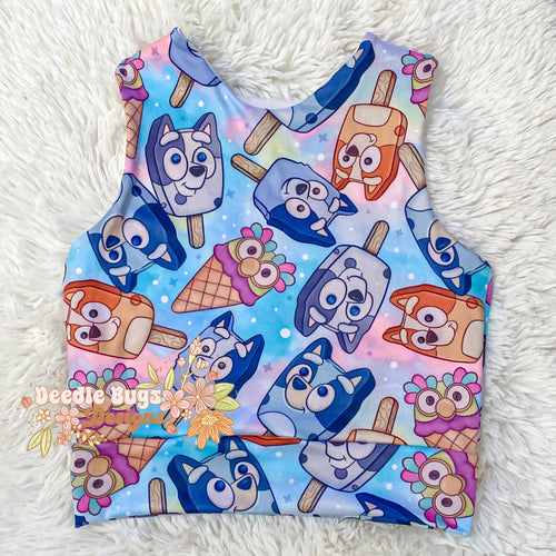 8/9Y Popsicles Racerback Tank