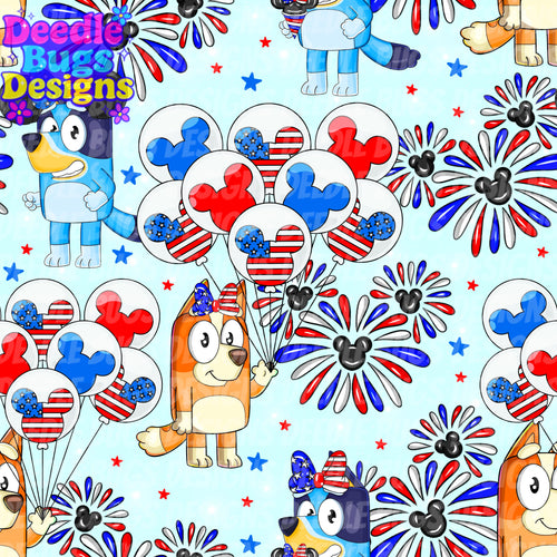 Patriotic Heelers