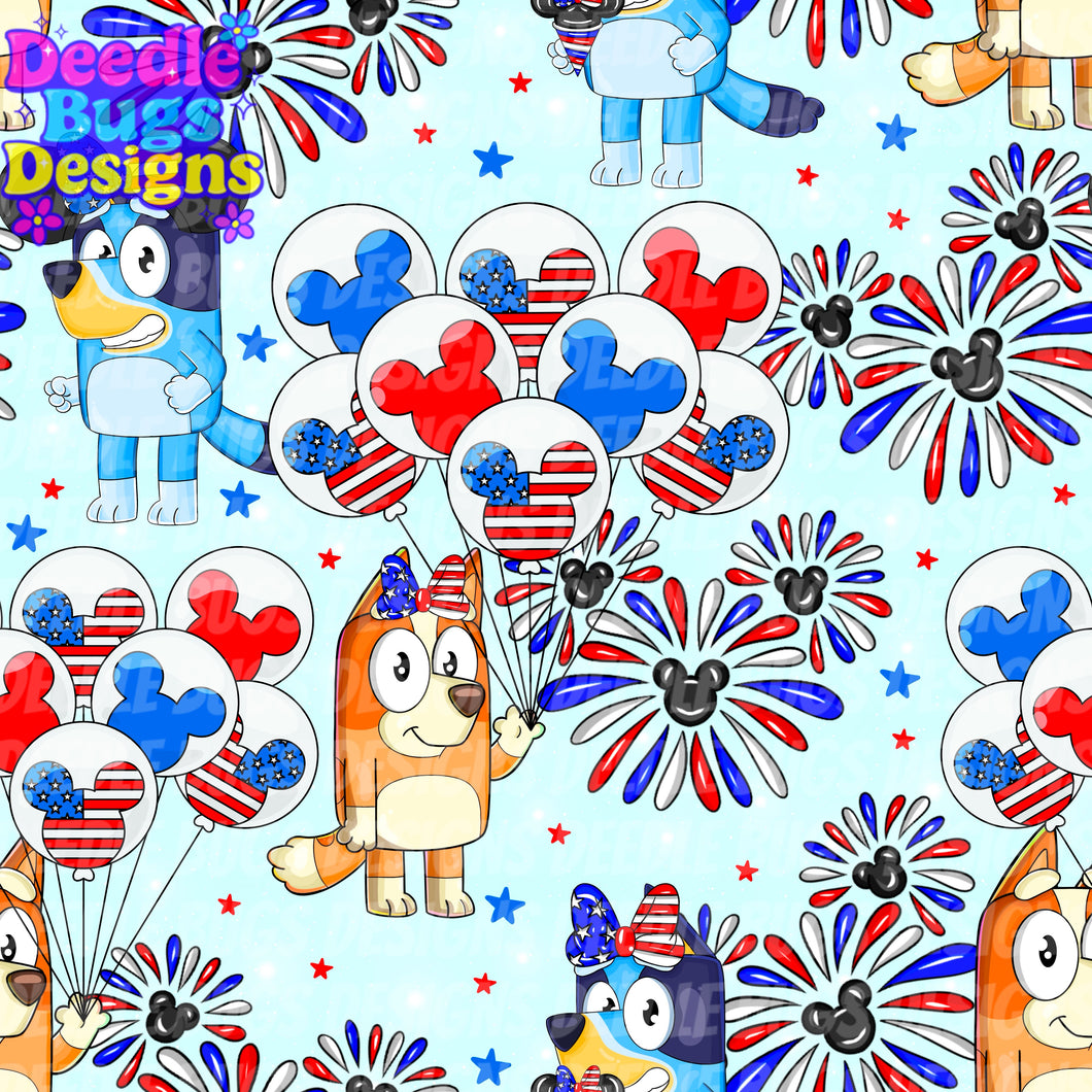 Patriotic Heelers