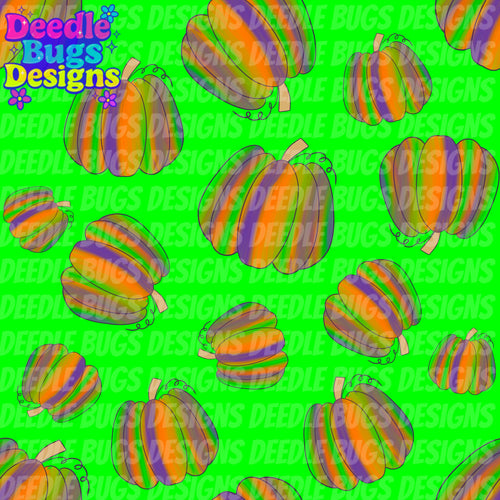 Neon Pumpkins