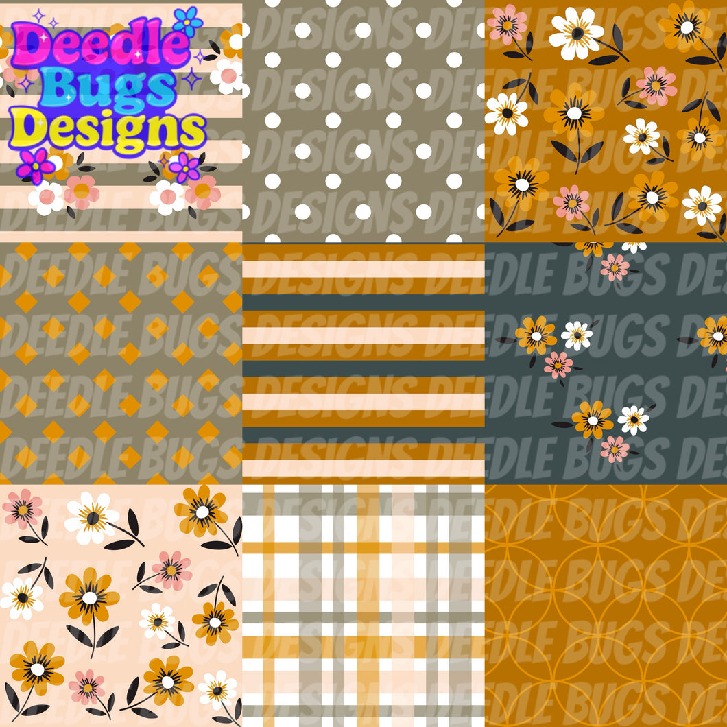 Boho Floral Patchwork