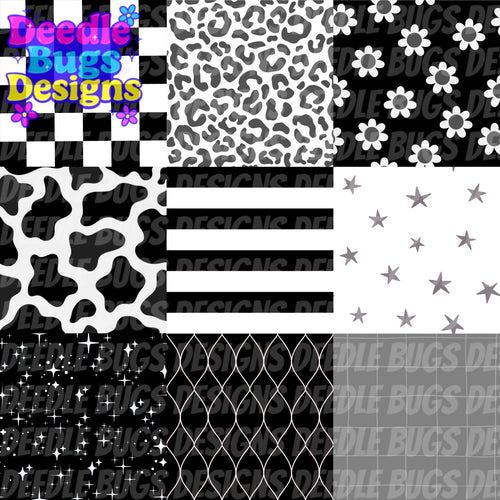 Monochrome Patchwork