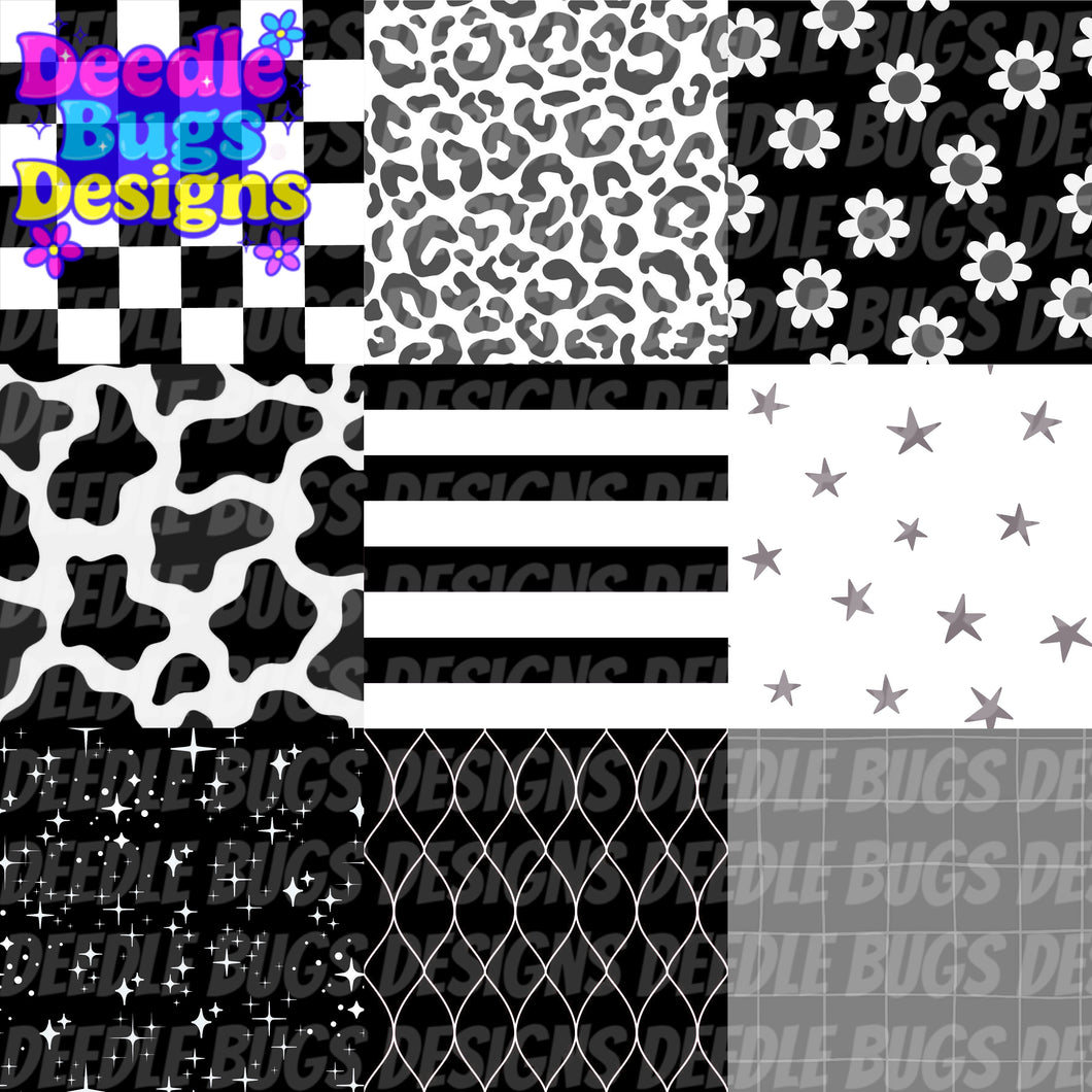 Monochrome Patchwork