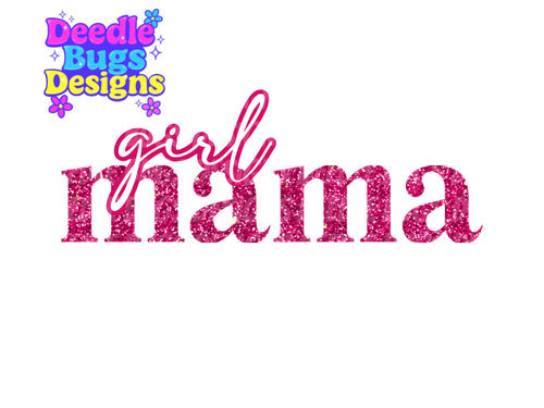 Girl Mama PNG