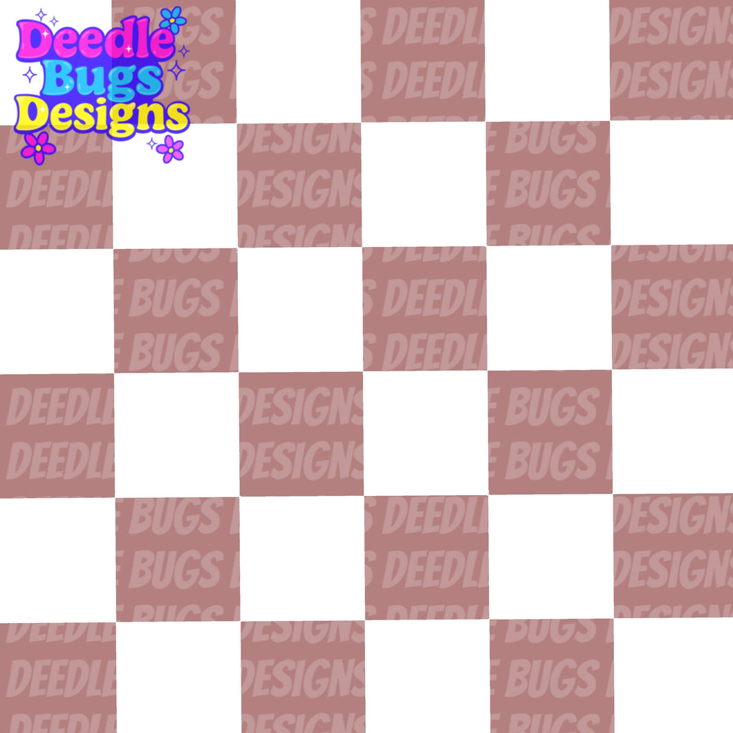 Mauve Checkered