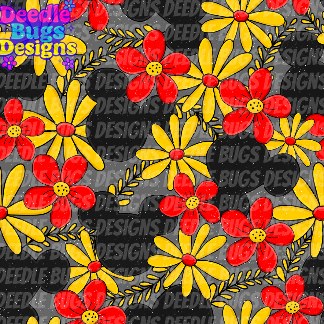 Floral Mouse