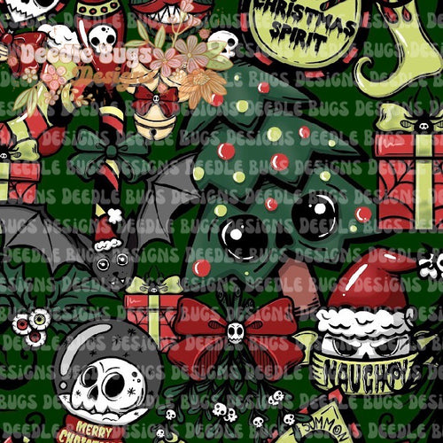 Spooky Winter Green