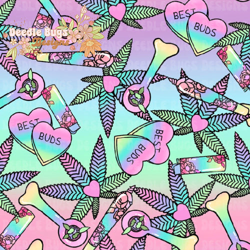 Pastel Ombre Puff Puff Pass