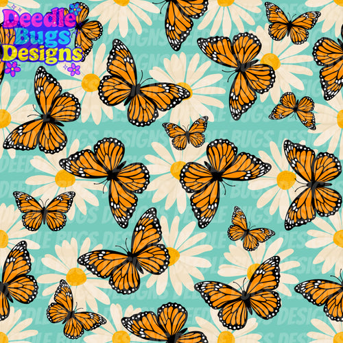 Butterflies & Daisies