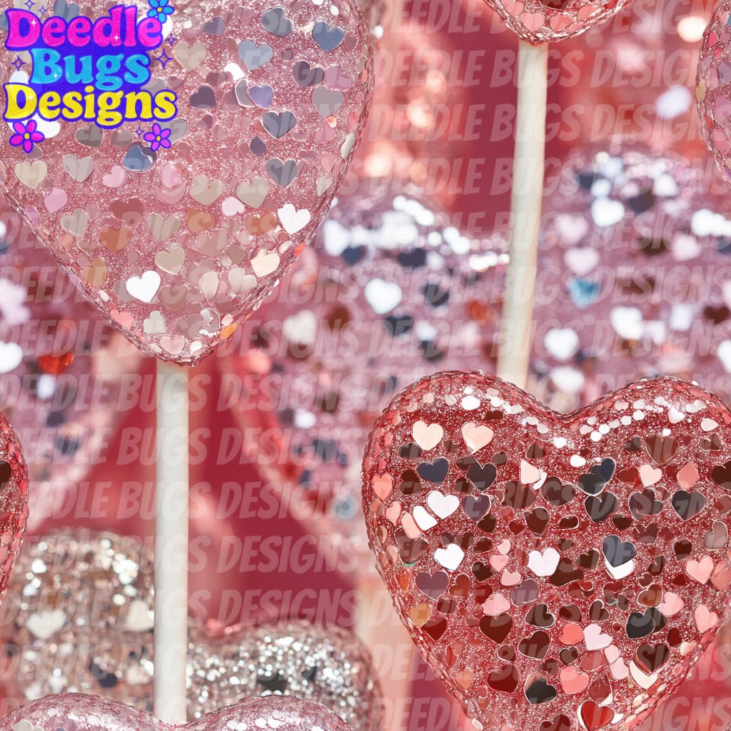 Sequin Hearts