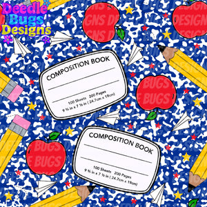 Blue Composition Book