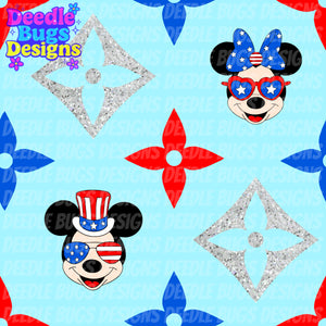 Patriotic Mouse