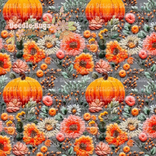 Pumpkin Floral