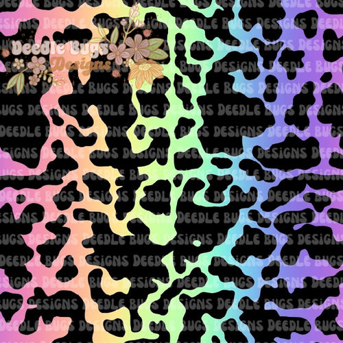 Pastel Rainbow Tortoise Shell