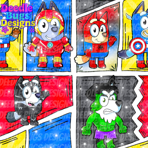 Heeler Superheroes