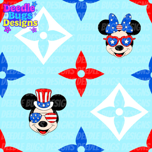 Patriotic Mouse