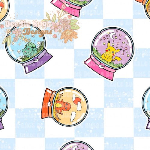 Poke Snowglobes
