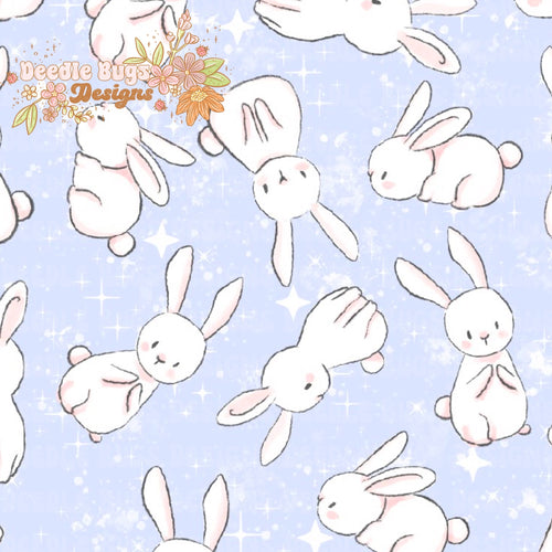 Purple Simple Bunnies