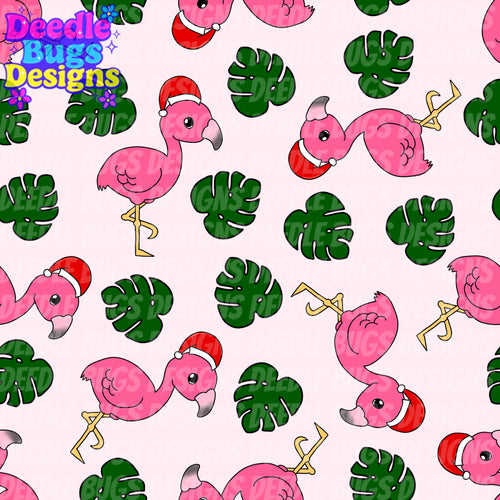 Flamingo Christmas