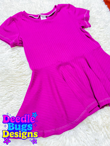 8Y Peplum