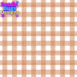Tan Gingham