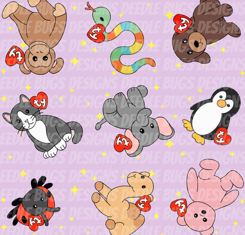 90’s Plushies Purple