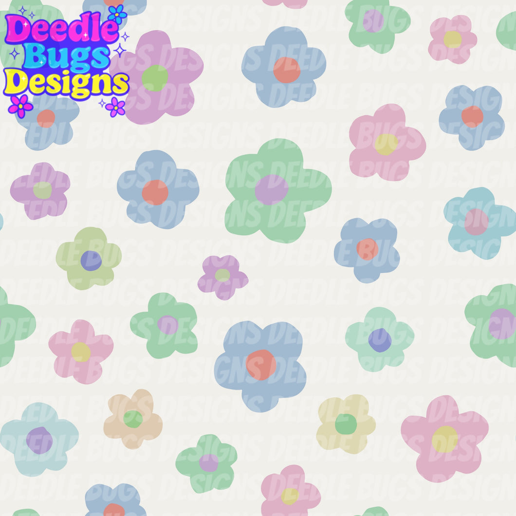 Pastel Daisies