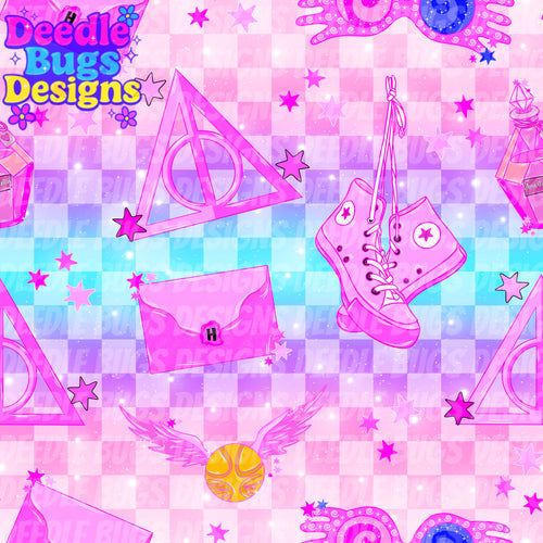 HP Pink & Blue
