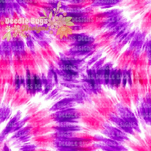 Pink & Purple Tie Dye