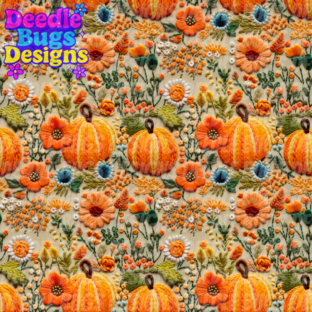 Pumpkin Floral