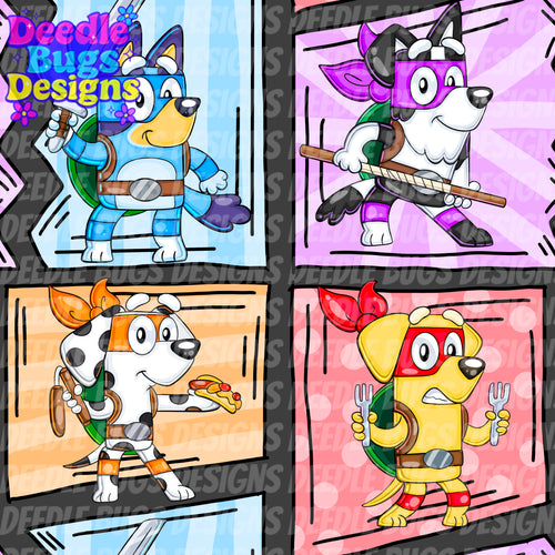 Heeler x TMNT