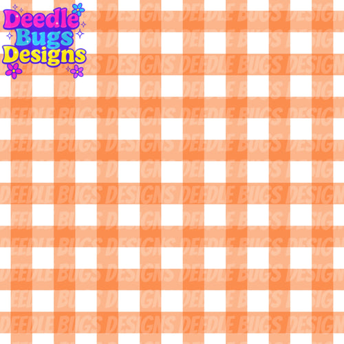Orange Plaid