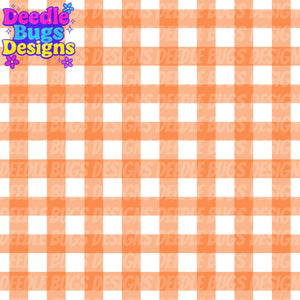 Orange Plaid
