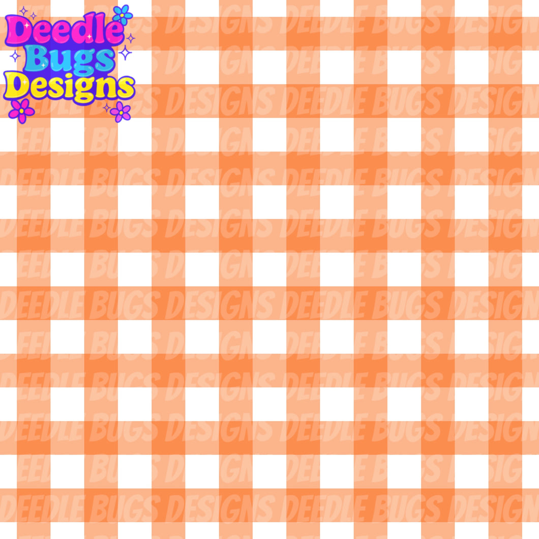 Orange Plaid