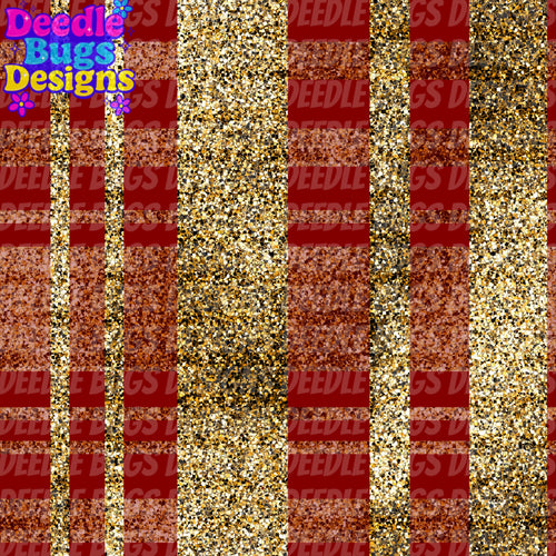 Red & Gold Plaid